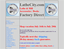 Tablet Screenshot of lathecity.com